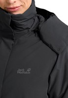 Jack Wolfskin Frost Haven Coat W - Black