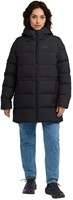 Jack Wolfskin Frozen Palace Long Jacket W - Black