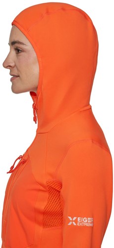 Mammut Eiger Nordwand Advanced ML Hooded Jacket W - Eiger Orange