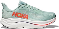 Hoka Clifton 10 - Sage/Neon Flame - Men's Running Shoes