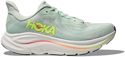 Hoka Clifton 10 - Sea Glass/Neon Flame - Women's Running Shoes