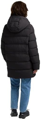 Jack Wolfskin Frozen Palace Long Jacket W - Black