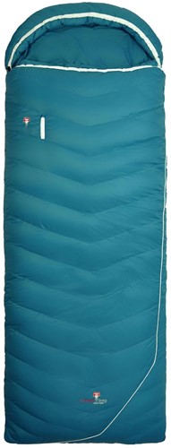 Gruezi DownWool Subzero Comfort 2.0 - Autumn Blue - Links - Schlafsack