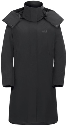 Jack Wolfskin Frost Haven Coat W - Black - M