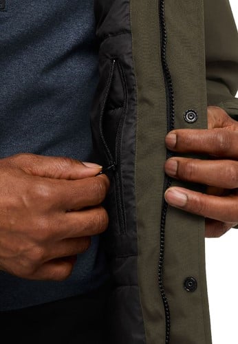 Jack Wolfskin Canyon Shield Parka M - Obsidian Moss