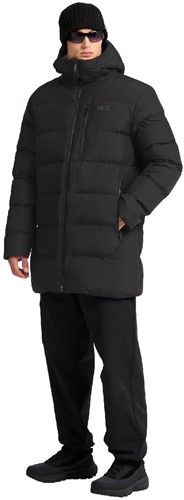 Jack Wolfskin Colonius Coat M - Black
