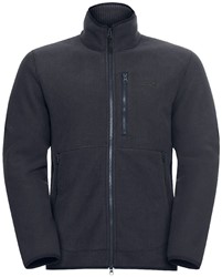 Jack Wolfskin Lake Ridge Jacket - Dark Navy - Men's Fleece Jacket