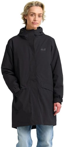 Jack Wolfskin Winterdune 3-in-1 Coat W - Black