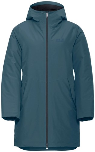 Jack Wolfskin Frost Haven Jacket W - Aluminium Blue - XL