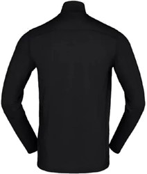 Norrøna Falketind Equaliserull Zip Neck - Caviar Black - Men's Fleece Jacket