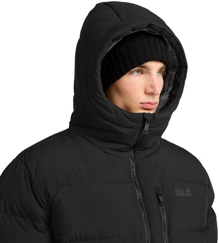 Jack Wolfskin Colonius Coat M - Black