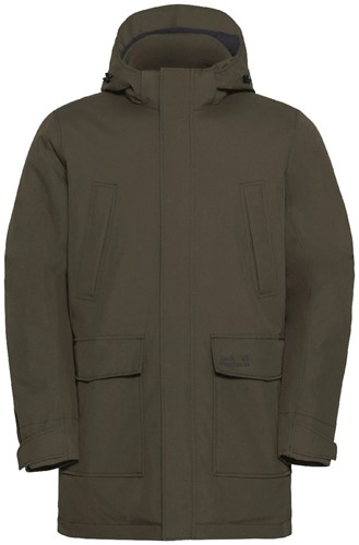 Jack Wolfskin Canyon Shield Parka M - Obsidian Moss - XL