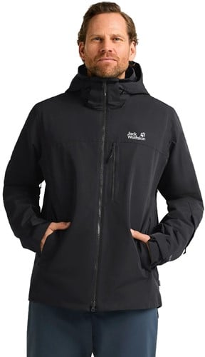 Jack Wolfskin Flowline 3-in-1 Jacket M - Black