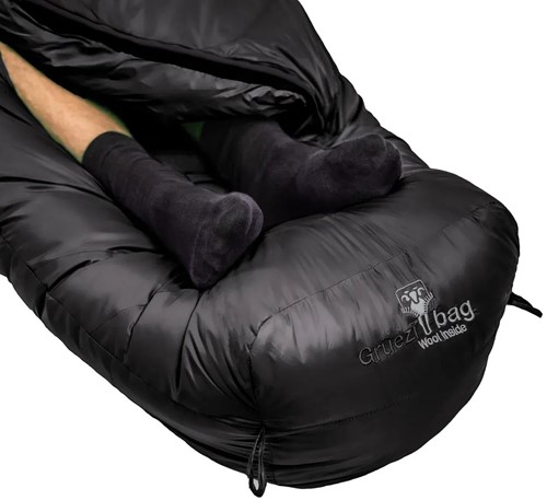Gruezi DownWool Subzero 2.0 - Black Edition - Long