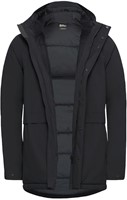 Jack Wolfskin Cold Camp Coat M - Black