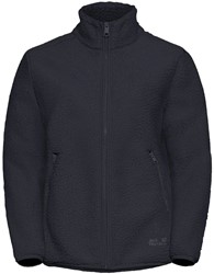 Jack Wolfskin High Curl Jacket - Dark Navy - Women's Fleece Jacket