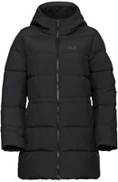 Jack Wolfskin Frozen Palace Long Jacket W - Black - L