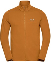 Jack Wolfskin Litestride Fullzip - Autumn Leaves - Men's Fleece Jacket