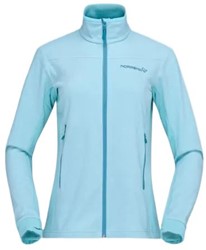 Norrøna Falketind Warm2 Jacket - Aqua Haze - Fleecejacke Damen