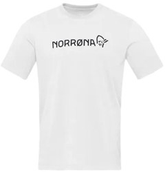 Norrøna /29 Cotton Norrøna Viking T-Shirt - Pure White - T-Shirt Herren