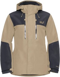 Jack Wolfskin Jasper 2L Jacket - Hazel Wood - Men's Rain Jacket