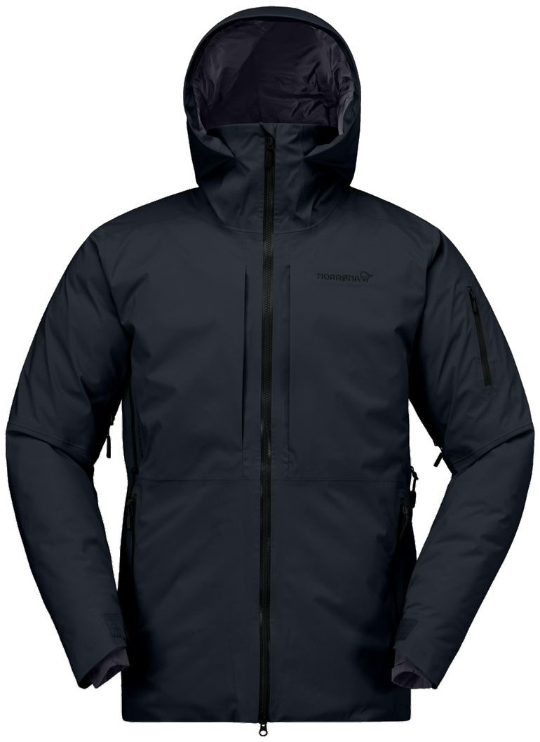 Norrøna Lofoten Gore-Tex Down 800 Jacket M's - Caviar Black - M