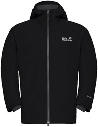 Jack Wolfskin Icecape 2L Down Insulated Jacket - Black - Men's Winter Jacket