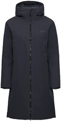 Jack Wolfskin Fiora Bay Coat - Dark Navy - Women's Winter Jacket