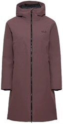 Jack Wolfskin Fiora Bay Coat - Sheer Plum - Women's Winter Jacket