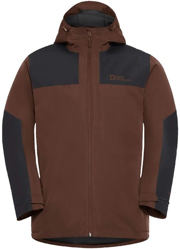 Jack Wolfskin Jasper Insulated Jacket M - Hot Choc - XXL