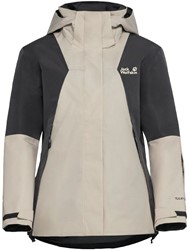 Jack Wolfskin Flowline 2L Insulated Jacket - Pale Sand - Women's Ski Jacket