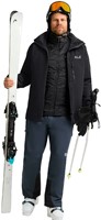 Jack Wolfskin Flowline 3-in-1 Jacket M - Black