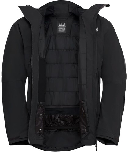 Jack Wolfskin Flowline Pro 2L Insulated Jacket M - Black