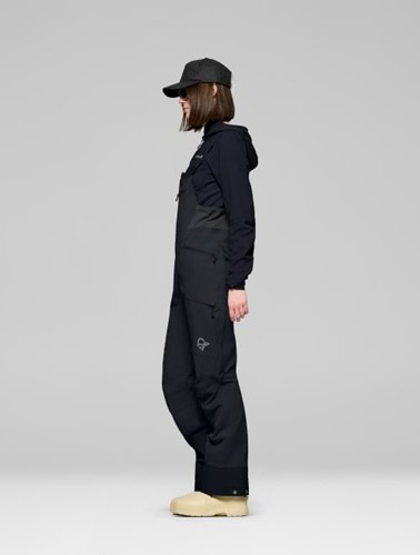 Norrøna Møre Flex1 Bibs W's - Caviar Black