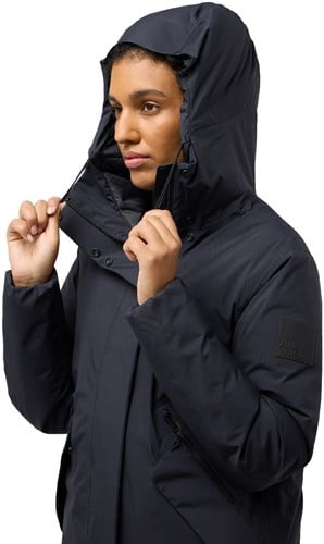 Jack Wolfskin Brandenburger Coat W - Dark Navy