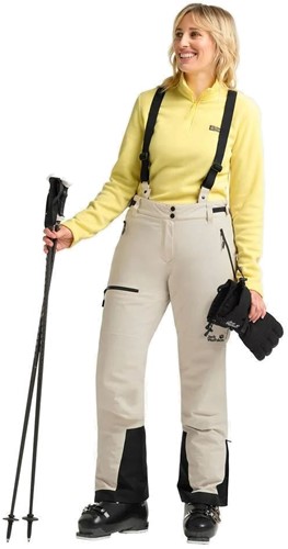 Jack Wolfskin Flowline Pro 2L Insulated Pants W - Pale Sand