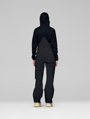 Norrøna Møre Flex1 Bibs W's - Caviar Black