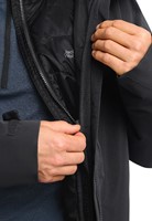 Jack Wolfskin Flowline 3-in-1 Jacket M - Black
