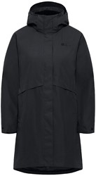 Jack Wolfskin Baylight 3-in-1 Coat - Black - Women's Winter Jacket