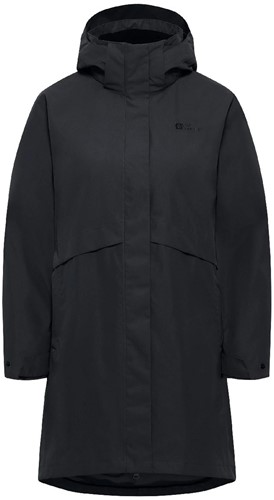 Jack Wolfskin Baylight 3-in-1 Coat W - Black - L
