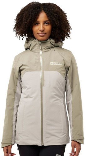 Jack Wolfskin Hunberg 3-in-1 Jacket W - Pale Sand