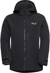 Jack Wolfskin Flowline 3-in-1 Jacket - Black - Men's Ski Jacket