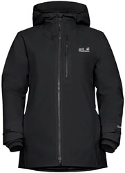 Jack Wolfskin Flowline 3-in-1 Jacket - Black - Women's Ski Jacket