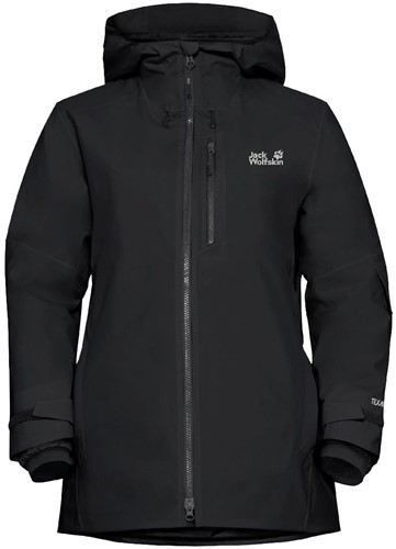 Jack Wolfskin Flowline 3-in-1 Jacket W - Black - S