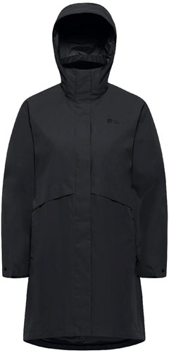 Jack Wolfskin Baylight 3-in-1 Coat W - Black