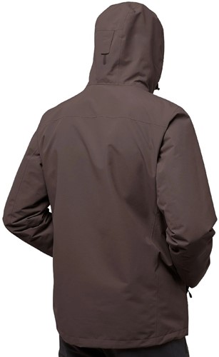 Jack Wolfskin Altenberg 3-in-1 Jacket M - Peat