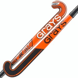 Grays GK4K Elite - Schwarz/Orange - Senior Hockeyschläger