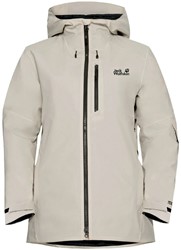 Jack Wolfskin Flowline 3-in-1 Jacket - Pale Sand - Women's Ski Jacket