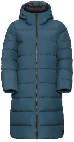 Jack Wolfskin Frozen Palace Coat W - Aluminium Blue - M