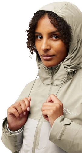 Jack Wolfskin Hunberg 3-in-1 Jacket W - Pale Sand
